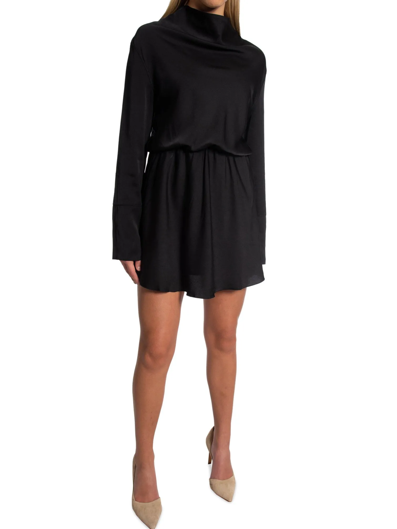 AHLVAR GALLERY DRESS AYUMI BLACK