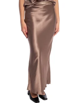 AHLVAR GALLERY SKIRT HANA LONG LOGO SAND