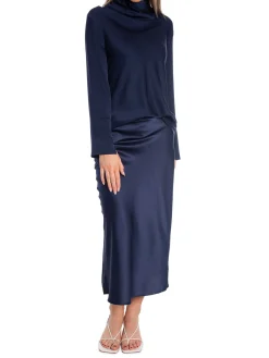 AHLVAR GALLERY SKIRT HANA MIDNIGHT BLUE
