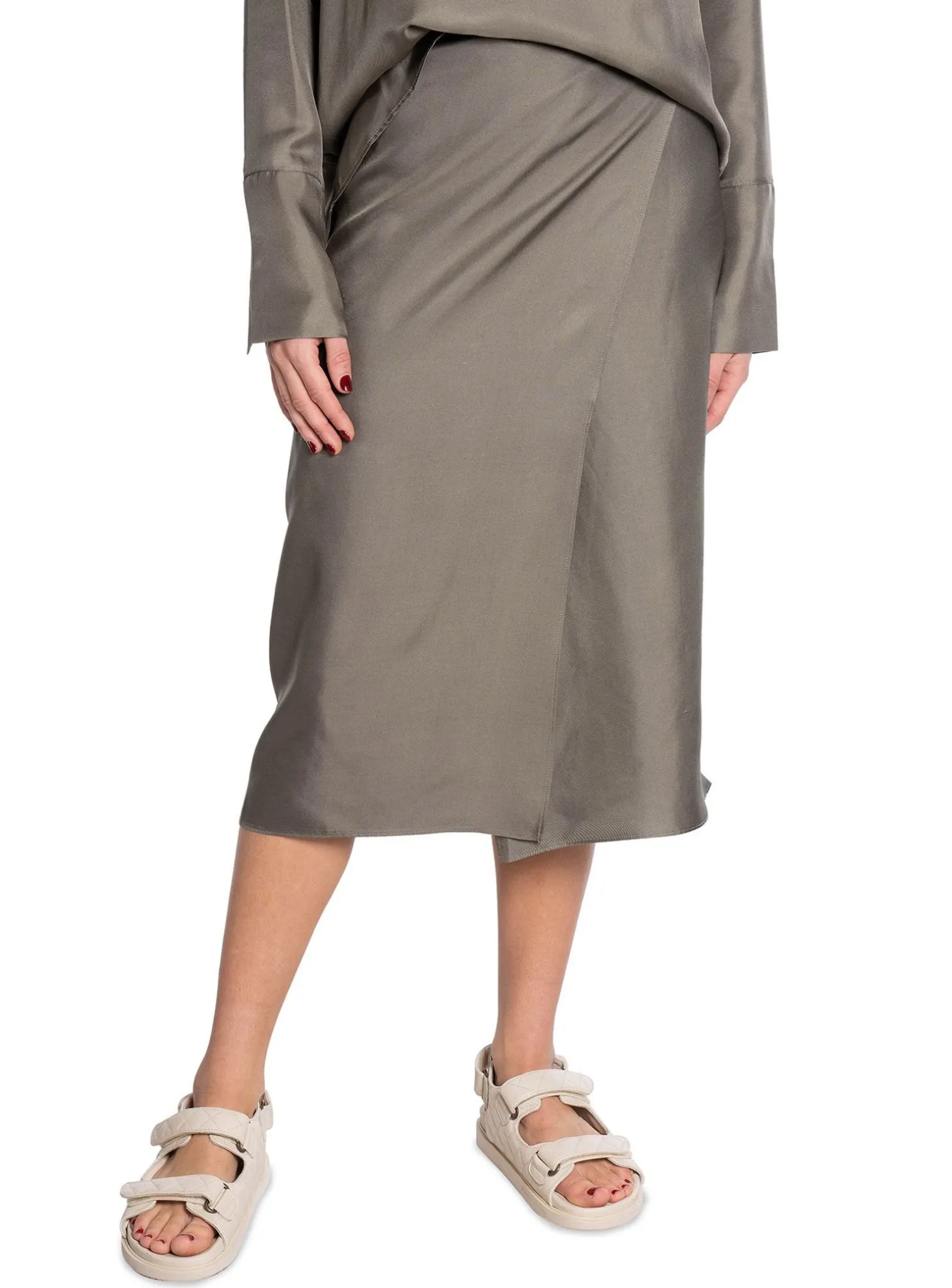 AHLVAR GALLERY SKIRT LINA LIGHT MILITARY