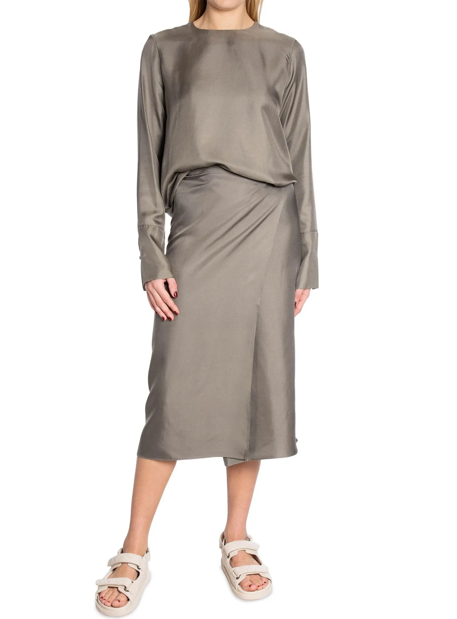 AHLVAR GALLERY SKIRT LINA LIGHT MILITARY