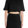 AHLVAR GALLERY TOP PIM CROPPED BLACK