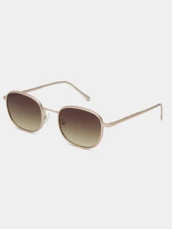A.KJÆRBEDE SUNGLASSES HELLO MATTE GOLD