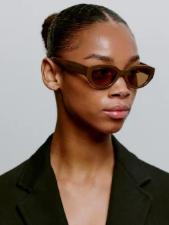 A.KJÆRBEDE SUNGLASSES WINNIE CHOCOLATE