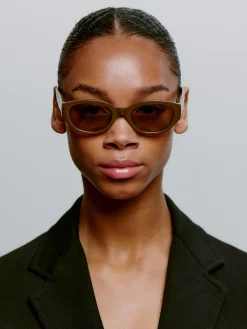 A.KJÆRBEDE SUNGLASSES WINNIE CHOCOLATE