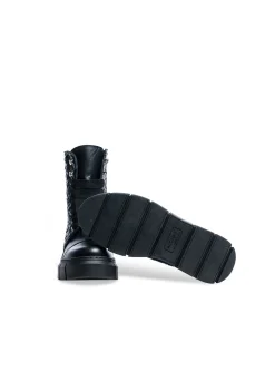 ALOHAS BOOTS CAN CAN BRAIDED BLACK