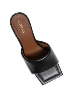 ALOHAS SANDAL PUFFY BLACK