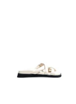 ALOHAS SANDAL SLIP-ON CROSS IVORY