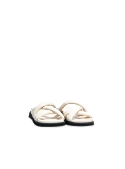 ALOHAS SANDAL SLIP-ON CROSS IVORY