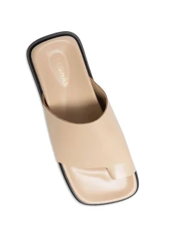 ALOHAS SANDAL TOE RING FLOP STONE BEIGE