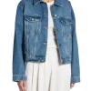 ANINE BING JACKET RHY ALTO WASHED BLUE