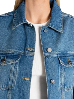 ANINE BING JACKET RHY ALTO WASHED BLUE