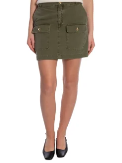 ANINE BING SKIRT ALIZA ARMY GREEN