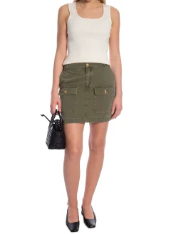 ANINE BING SKIRT ALIZA ARMY GREEN