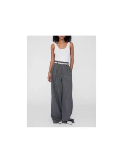 ANINE BING SKÄRP MONOGRAM BONE AND GOLD