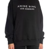 ANINE BING SWEATER ALTO HOODIE BLACK