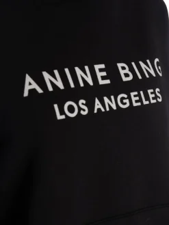 ANINE BING SWEATER ALTO HOODIE BLACK