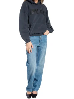 ANINE BING SWEATER HARVEY DARK WASHED BLACK