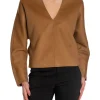 ANINE BING TOP GEORGINA CAMEL