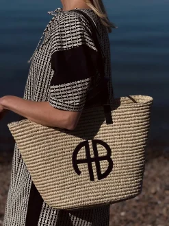 ANINE BING TOTEBAG PALERMO NATURAL