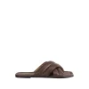 ATP ATELIER SANDAL COTTI CHOCOLATE NAPPA
