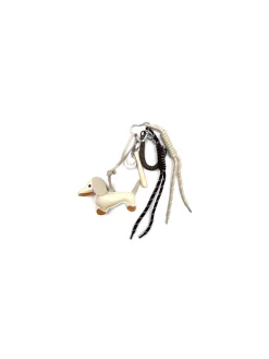 BAG CHARM GRIGRI BEAR BEIGE