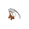 BAG CHARM GRIGRI BEAR CAMEL