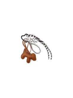 BAG CHARM GRIGRI BEAR CAMEL