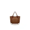 BAG LEATHER MARRON
