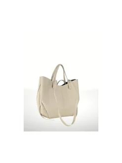 BAG LEATHER TAUPE