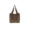 BAG SUEDE TAUPE