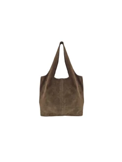 BAG SUEDE TAUPE