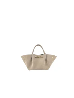BAG SUEDE TAUPE