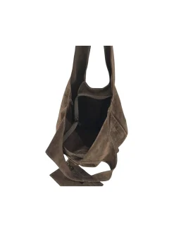 BAG SUEDE TAUPE