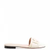 BALLY SANDAL PEONI FLAT CALF BONE