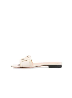 BALLY SANDAL PEONI FLAT CALF BONE