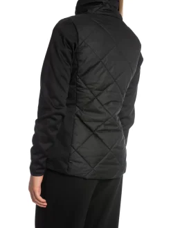 BARBOUR JACKET RUBINS QUILTED SWEAT BLACK