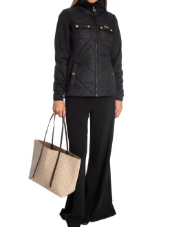 BARBOUR JACKET RUBINS QUILTED SWEAT BLACK