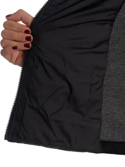 BARBOUR JACKET RUBINS QUILTED SWEAT BLACK