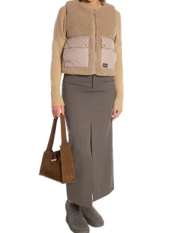 BARBOUR VEST B.INTL NYBERG FLEECE LINER HAWFINCH