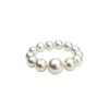 BOW19 BIG BRACELET PEARL BRACELET ELASTIC