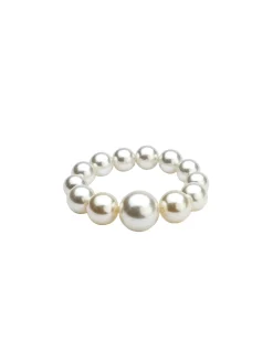 BOW19 BIG BRACELET PEARL BRACELET ELASTIC