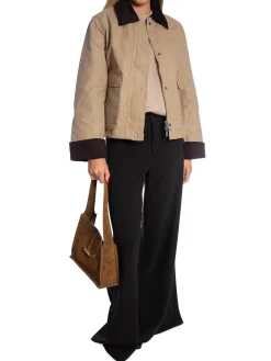 BRIXTOL TEXTILES JACKET SISSEL WAX TAUPE