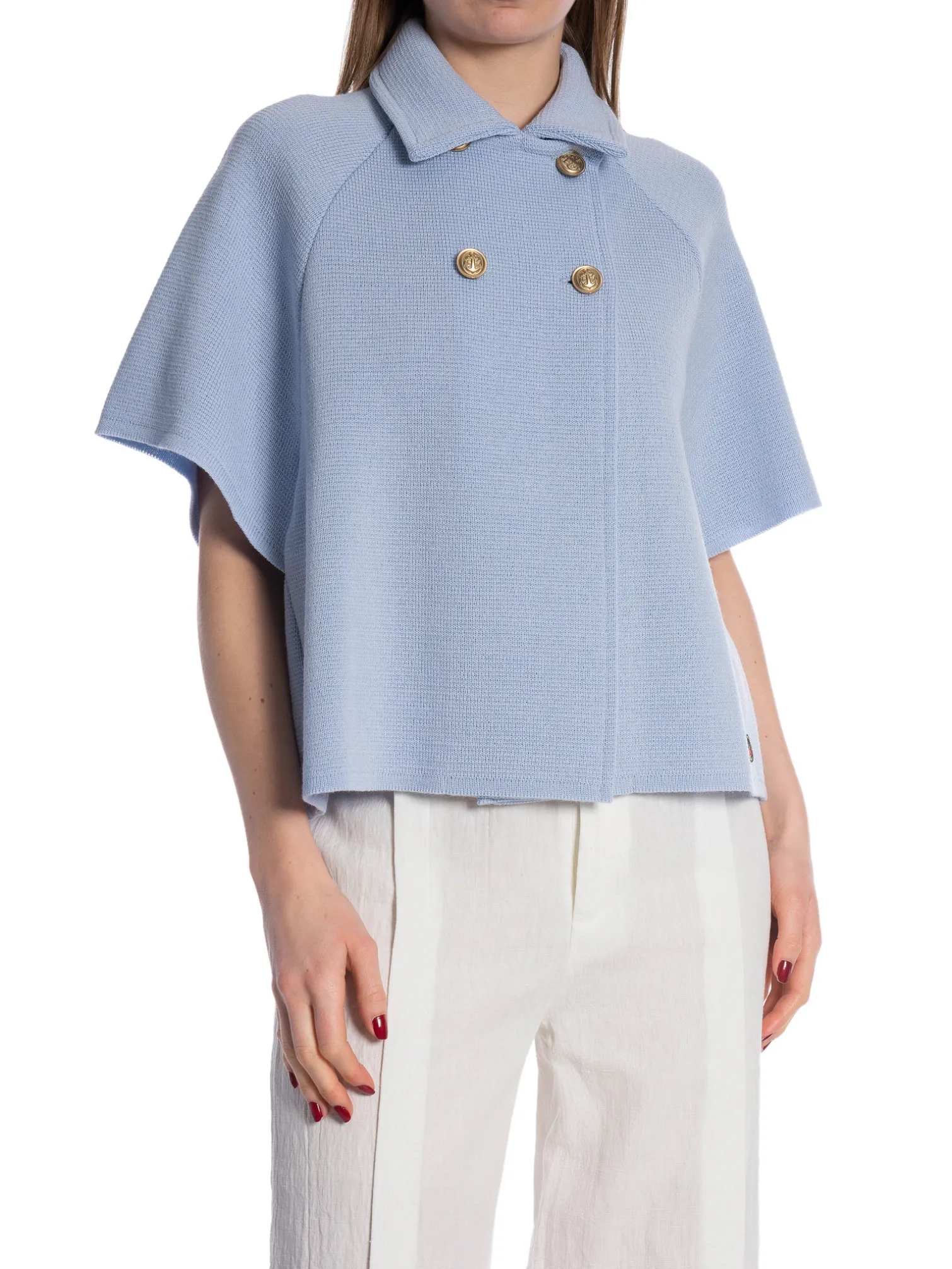 BUSNEL CAPE GERTRUDE ICE BLUE