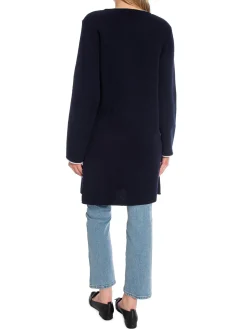 BUSNEL COAT MANUELA MARINE/ECRU