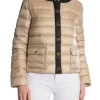 BUSNEL JACKET IDA CONTRAST LIGHT BEIGE BLACK
