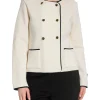 BUSNEL JACKET MARITA ECRU/MARINE
