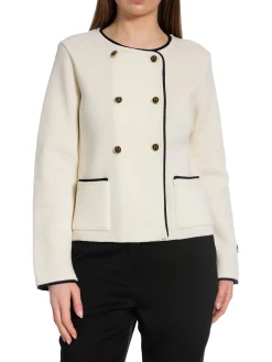 BUSNEL JACKET MARITA ECRU/MARINE