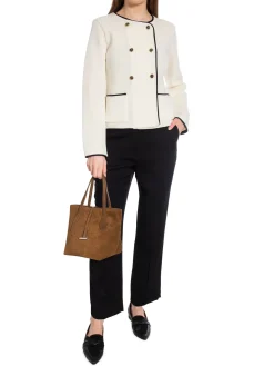 BUSNEL JACKET MARITA ECRU/MARINE