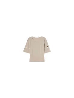 BUSNEL TOP MALIA SAND/ECRU